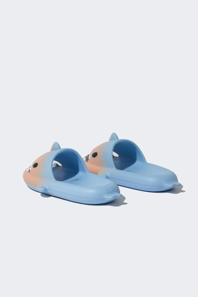 DeFacto Orange Girl Girl High Sole Shark Eva Slippers Casual - Image 4